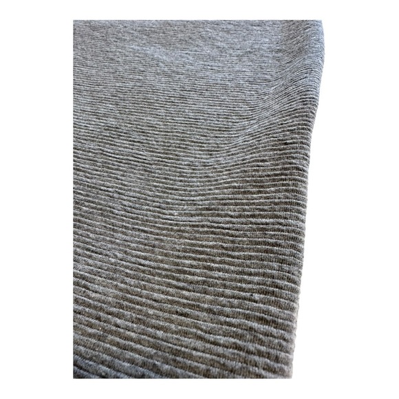 Banana Republic Gray Sleeveless Cowl Turtleneck Ribbed Knit Dress - Size Medium - Picture 7 of 13